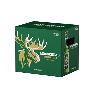 Moosehead Canadian Lager Logo Beer Tap Handle 12” Tall Brand New In Box! 