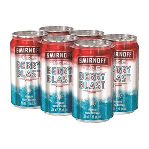 Smirnoff Ice Berry Blast 6 C