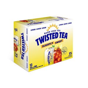 Twisted Tea Slightly Sweet 12 C