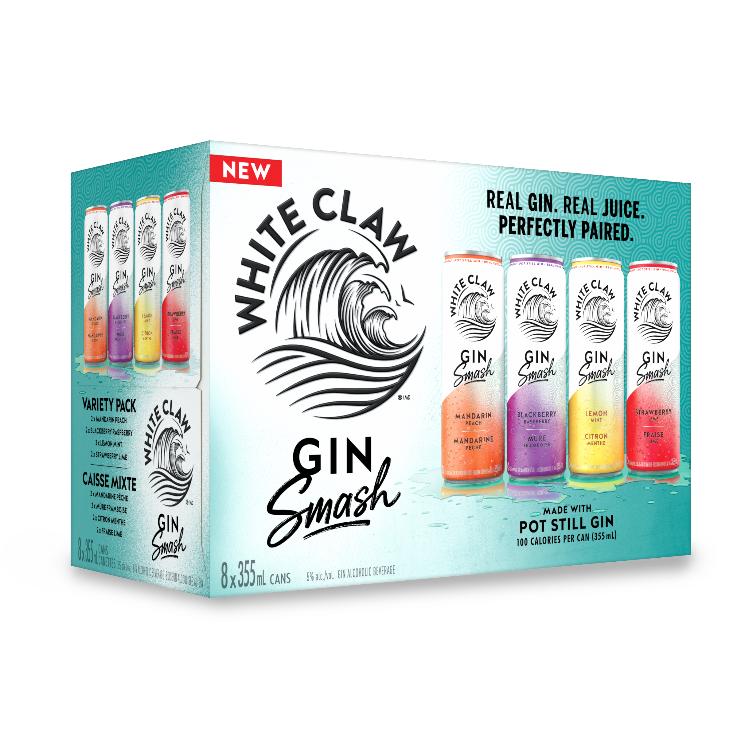 White Claw Gin Smash 8 C